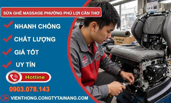 sửa ghế massage phường Phú Lợi
