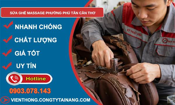 sửa ghế massage phường Phú Tân
