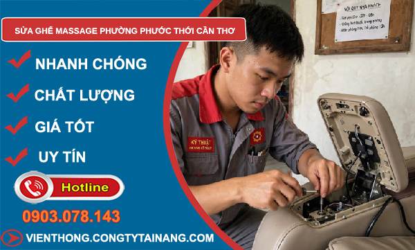 sửa ghế massage phường Phước Thới