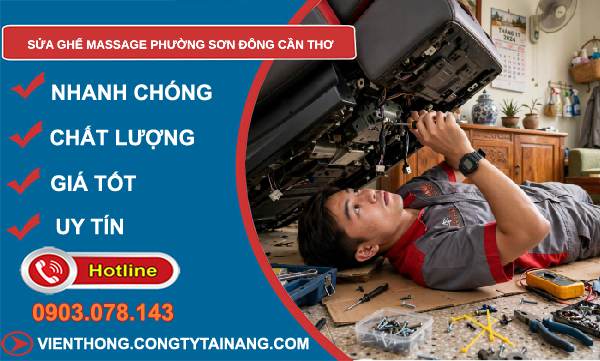 sửa ghế massage phường Sơn Đông