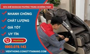 Sửa ghế massage phường Trung An Đồng Tháp