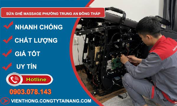 Sửa ghế massage phường Trung An Đồng Tháp giá rẻ