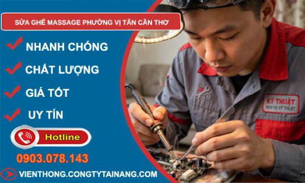 sửa ghế massage phường Vị Tân