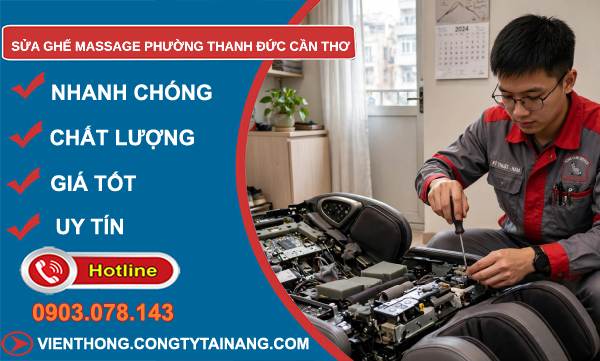 Sửa ghế massage Thanh Đức