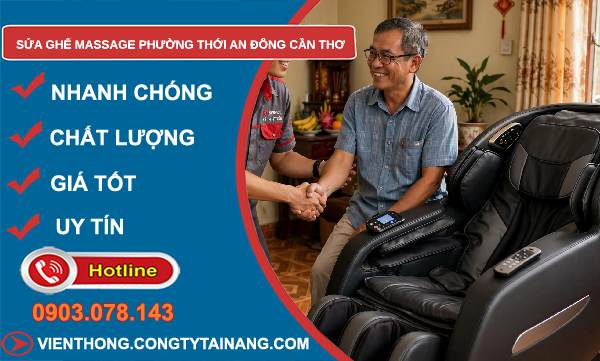 sửa ghế massage Thới An Đông