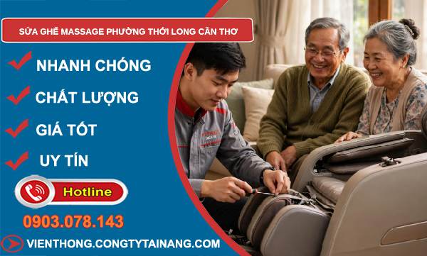 sửa ghế massage Thới Long
