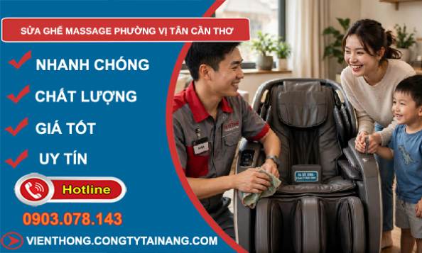 sửa ghế massage Vị Tân