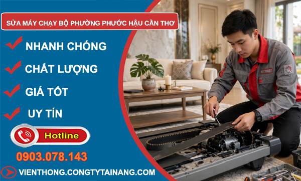 sửa máy chạy bộ Phước Hậu