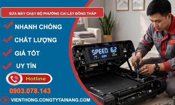 sửa máy chạy bộ phường Cai Lậy Đồng Tháp uy tín
