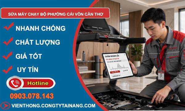 sửa máy chạy bộ phường Cái Vồn Cần Thơ