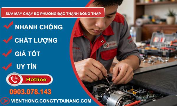 Sửa máy chạy bộ phường Đạo Thạnh Đồng Tháp giá rẻ