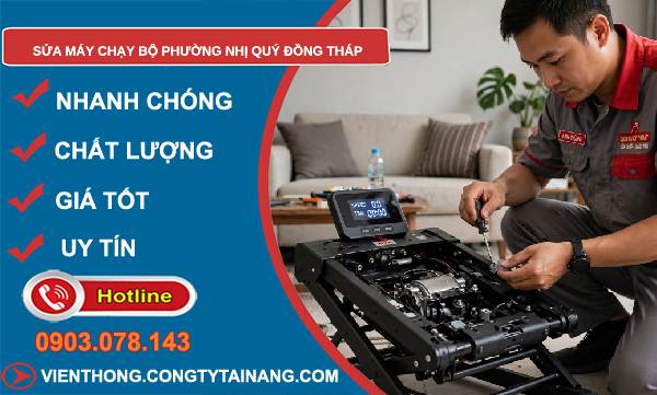 Sửa máy chạy bộ phường Nhị Quý Đồng Tháp giá rẻ