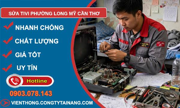 Sửa tivi Long Mỹ