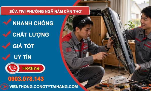sửa tivi Ngã Năm