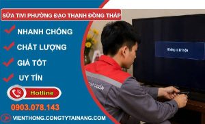 Sửa tivi phường Đạo Thạnh Đồng Tháp giá rẻ