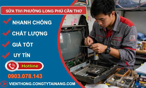 Sửa tivi phường Long Phú