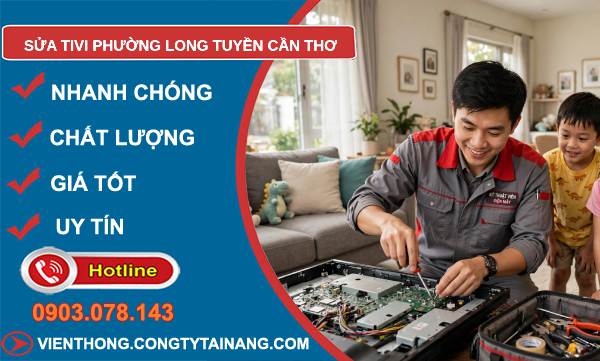 Sửa tivi phường Long Tuyền