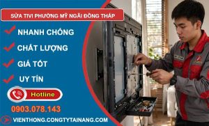Sửa tivi phường Mỹ Ngãi Đồng Tháp giá rẻ