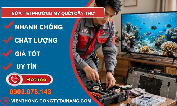 sửa tivi phường Mỹ Quới