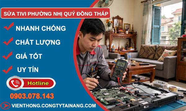 Sửa tivi phường Nhị Quý Đồng Tháp