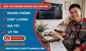 Sửa tivi phường Phước Hậu Cần Thơ