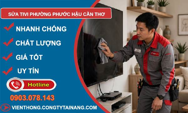 Sửa tivi phường Phước Hậu Cần Thơ giá rẻ