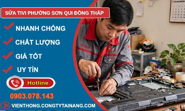 Sửa tivi phường Sơn Qui Đồng Tháp