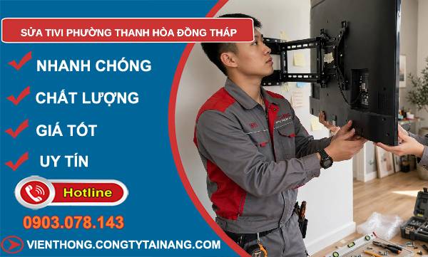 Sửa tivi phường Thanh Hòa Đồng Tháp uy tín