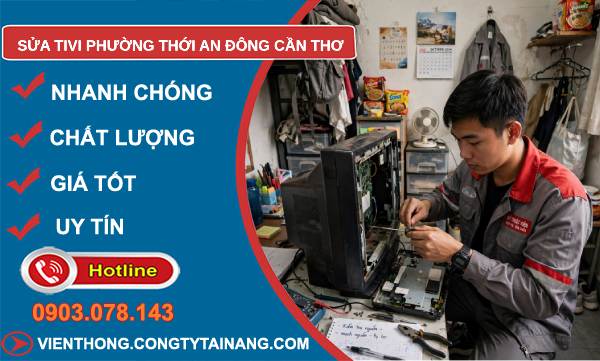 Sửa tivi phường Thới An Đông