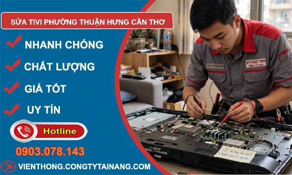 Sửa tivi phường Thuận Hưng Cần Thơ