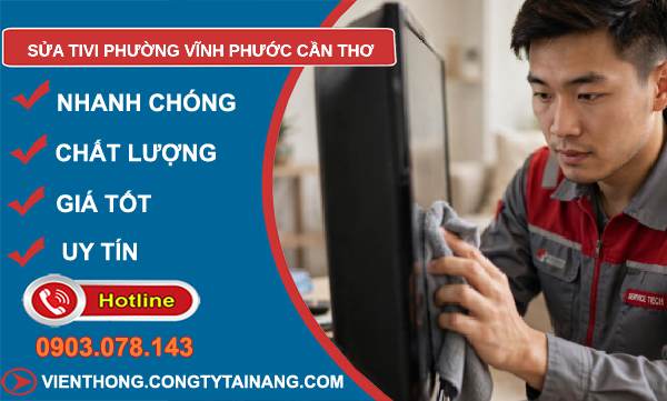 sửa tivi phường Vĩnh Phước