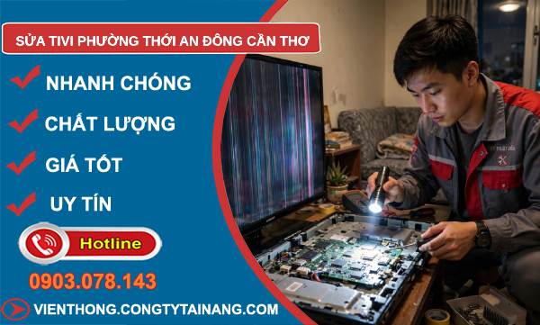 Sửa tivi Thới An Đông