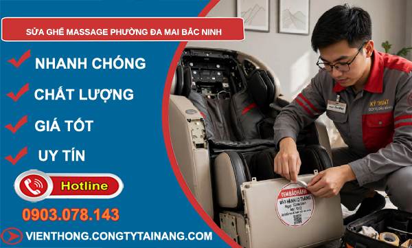 sửa ghế massage phường Đa Mai