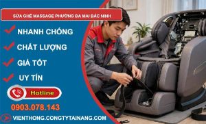 sửa ghế massage phường Đa Mai Bắc Ninh