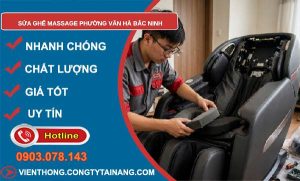 sửa ghế massage phường Vân Hà Bắc Ninh