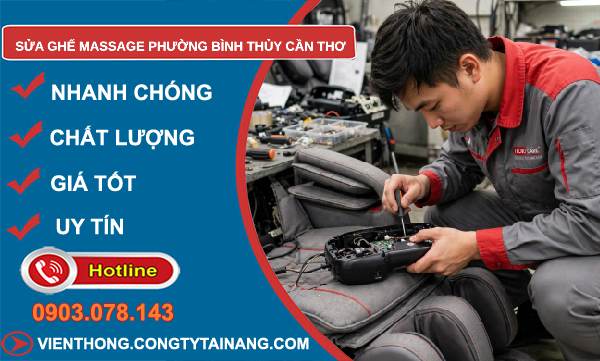 sửa ghế massage phường Bình Thủy