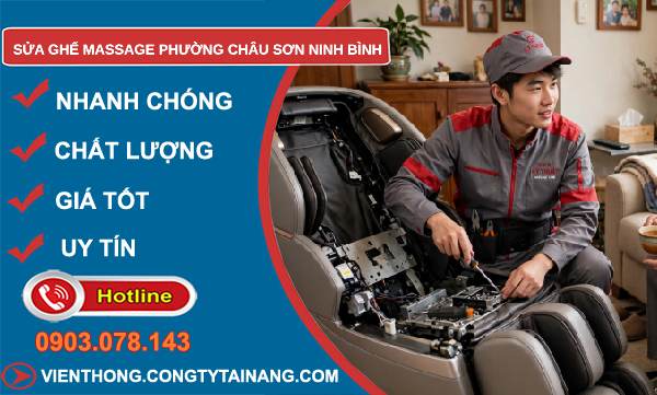 sửa ghế massage Châu Sơn