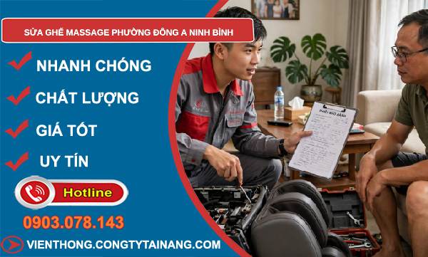 sửa ghế massage Đông A