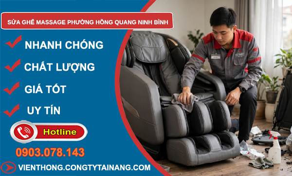 sửa ghế massage Hồng Quang