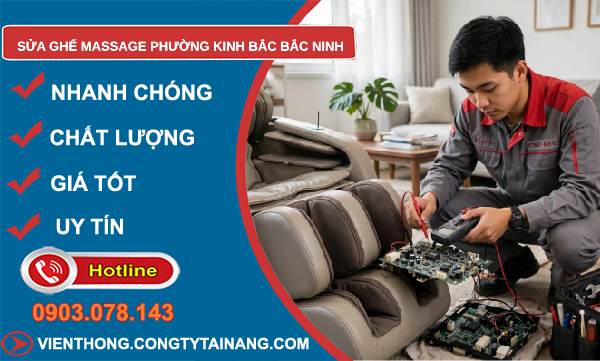 sửa ghế massage Kinh Bắc