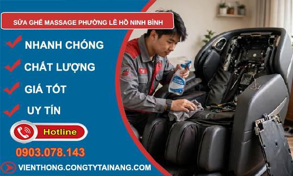 sửa ghế massage Lê Hồ