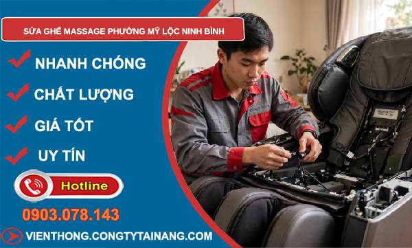 sửa ghế massage Mỹ Lộc
