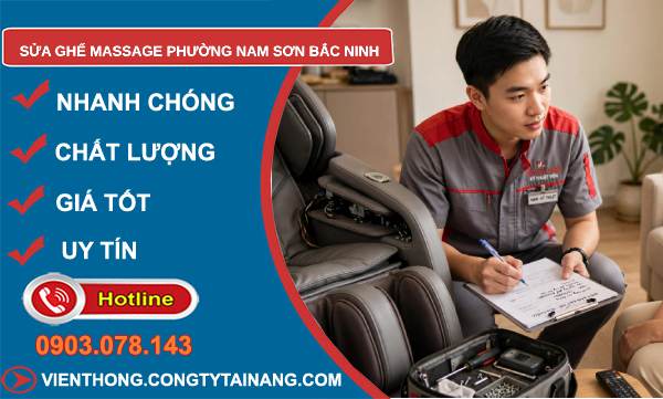 sửa ghế massage Nam Sơn