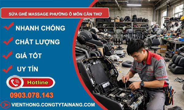 sửa ghế massage Ô Môn
