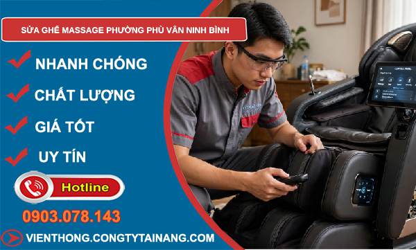 sửa ghế massage Phù Vân