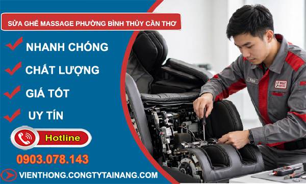 sửa ghế massage phường Bình Thủy