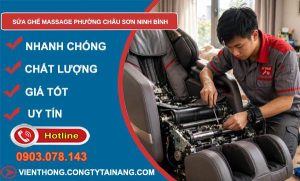 sửa ghế massage phường Châu Sơn Ninh Bình