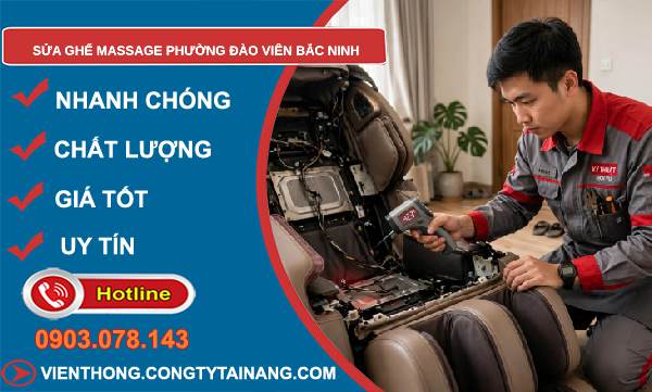 sửa ghế massage phường Đào Viên Bắc Ninh