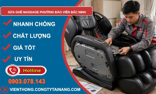 sửa ghế massage phường Đào Viên