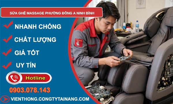 sửa ghế massage phường Đông A Ninh Bình